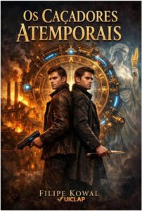 Capa do Livro: Caçadores Atemporais